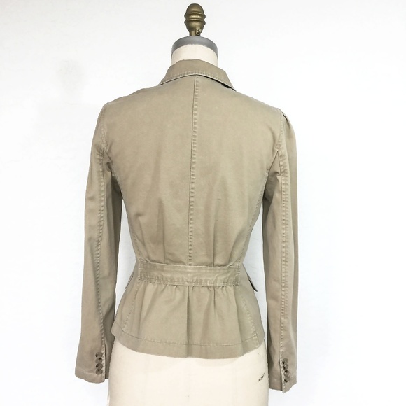 RALPH LAUREN RUGBY - Khaki Cotton Blazer - Picture 2 of 4